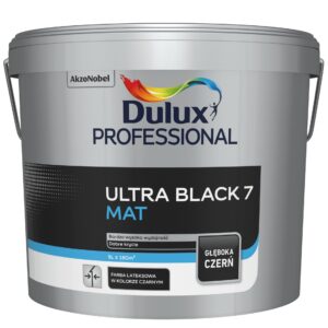 Dulux Professional Ultra black 7 Farba czarna