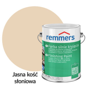 Remmers Deckfarbe Farba silnie kryjąca Jasna kość słoniowa RAL 1015
