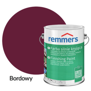 Remmers Deckfarbe Farba silnie kryjąca Bordowy