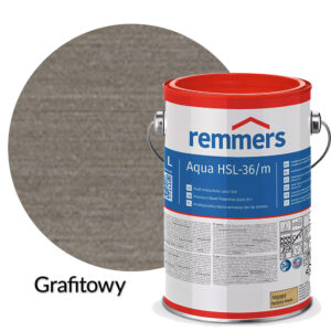 Remmers Aqua HSL-35/m HSL-36/m Lazura wodna 3w1 Grafitowy