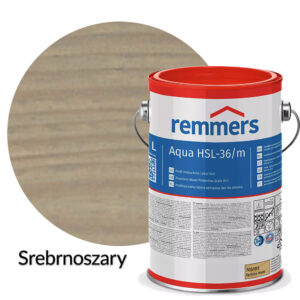 Remmers Aqua HSL-35/m HSL-36/m Lazura wodna 3w1 Srebrnoszary