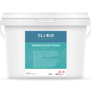 Wodorotlenek potasu KOH płatki Clario Chemical